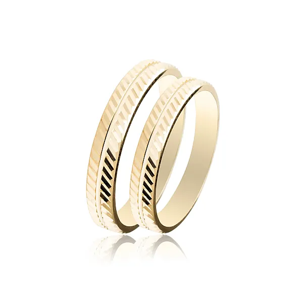 Χρυσές Βέρες Γάμου Κ9 SL10