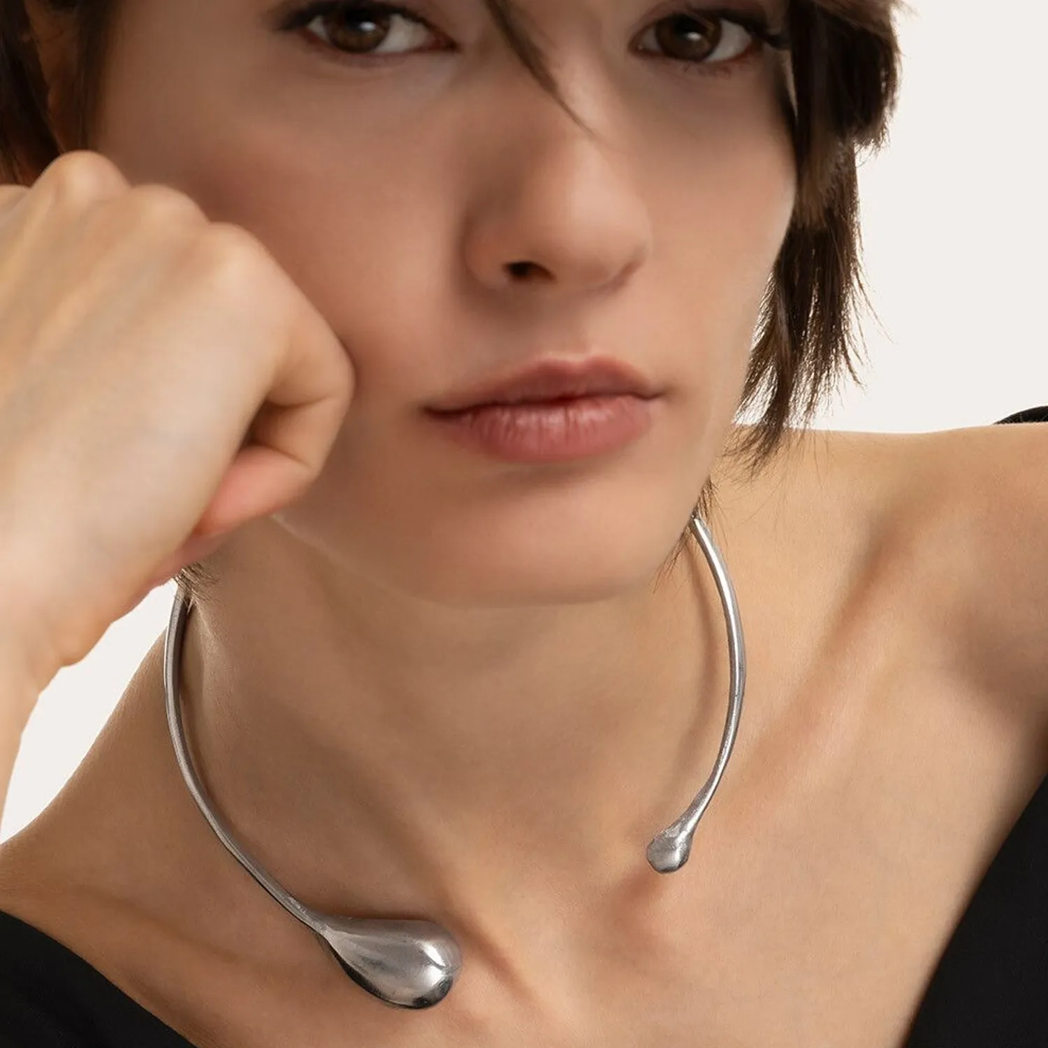Vestopazzo Περιλαίμιο Choker από 100% Ανακυκλωμένο Αλουμίνιο AL02235